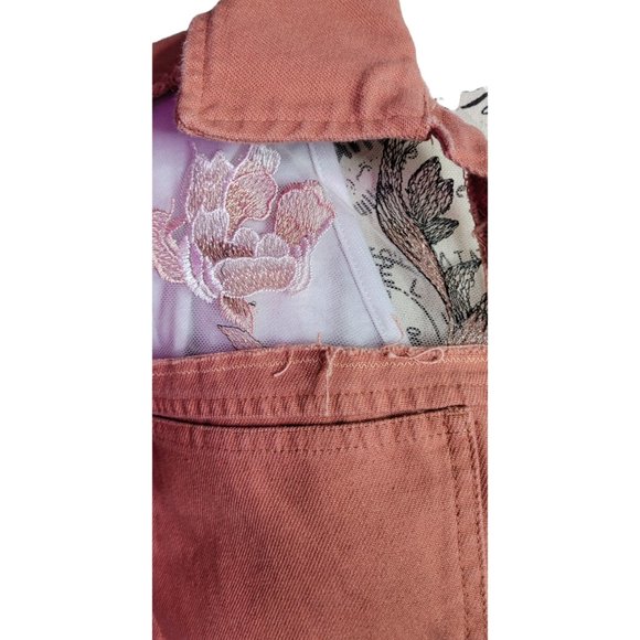 Refashioned sheer embroidered jacket Unique - Picture 2 of 7